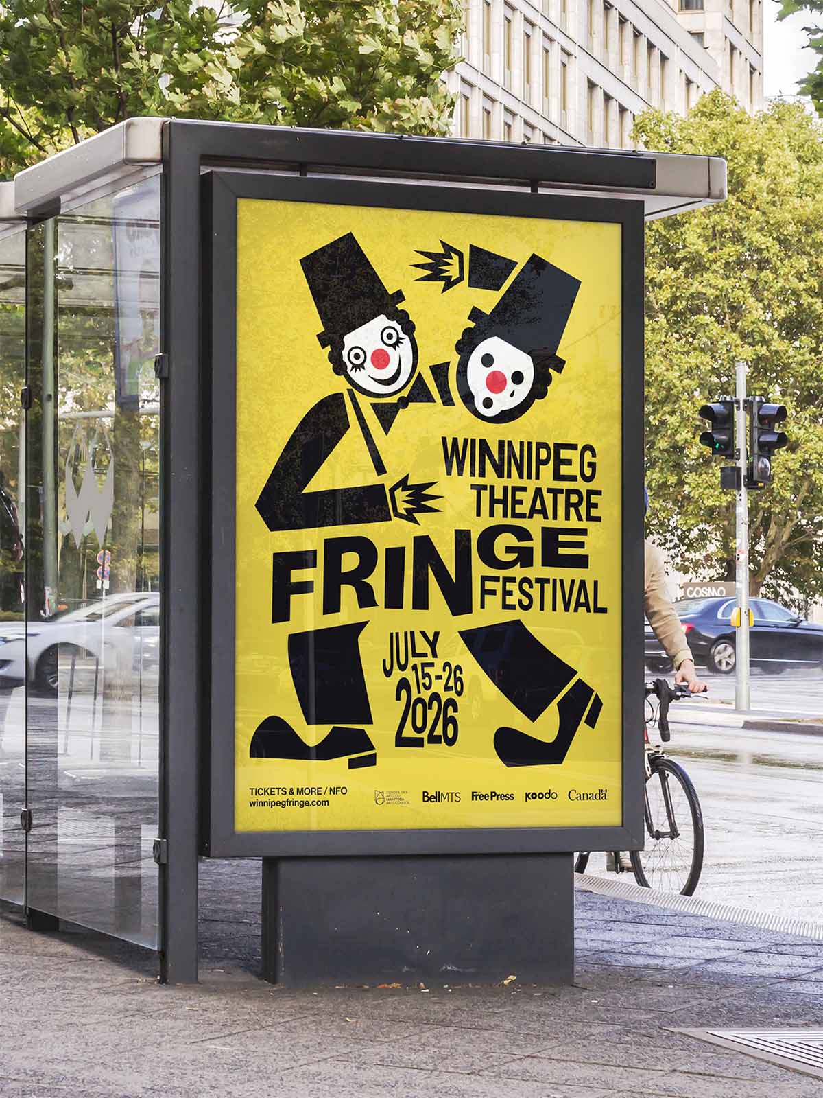 Winnipeg Fringe Theatre Festival 2026 outdoor poster advertisement