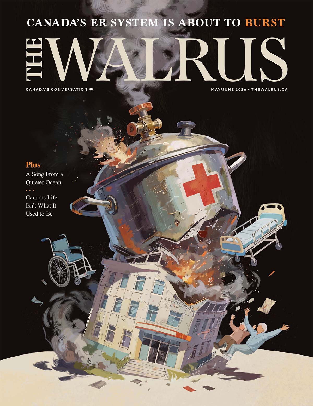 the walrus cover illustration