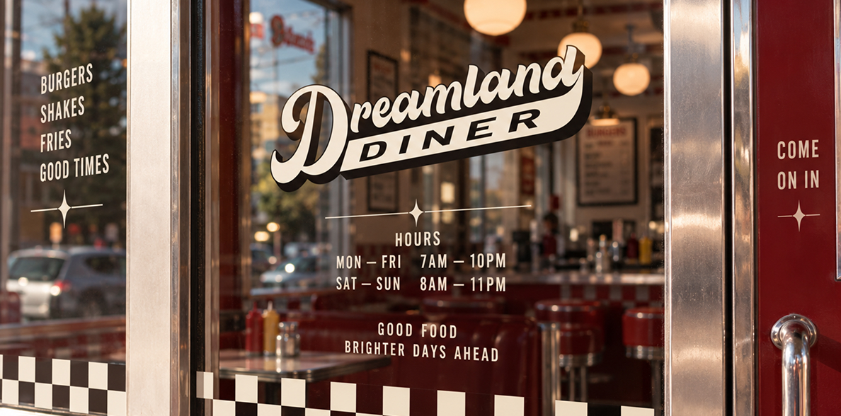 Dreamland Diner Visual Language 10